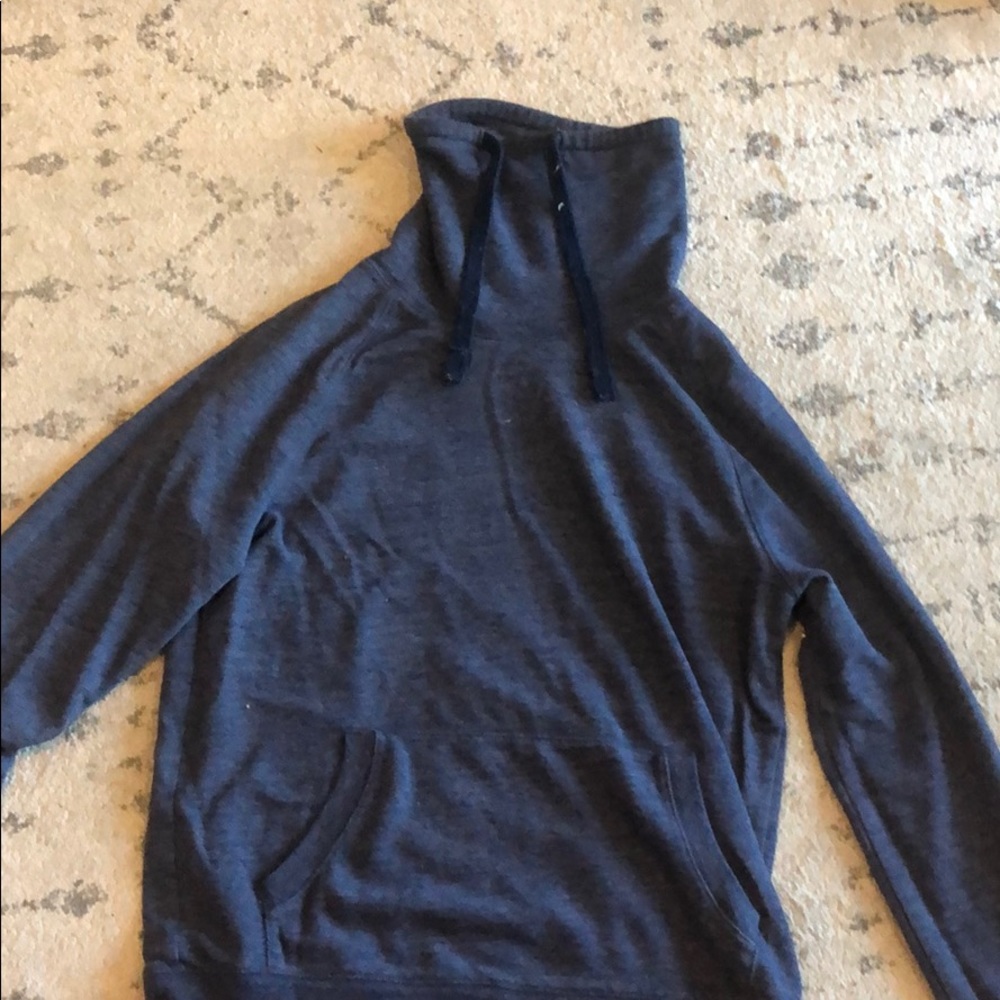 Express Turtleneck Sweater - Blue - M